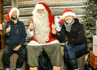 At least once in your life as a grown up you have to meet Santa - haha :) - Dante Harker