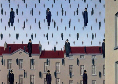 Голконда - Рене Магритт