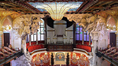 Дворец Каталонской музыки в Барселоне