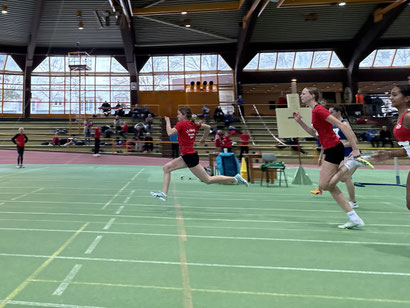 Fliegt allen davon: Leonie Steube dominiert über 60 Meter