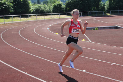 Dreimal auf dem Podium: Johanna Schmidt