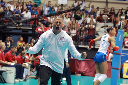 Juan Carlos Nuñez al clasificar a la Selección Femenina a las Olimpiadas de Rio 2016