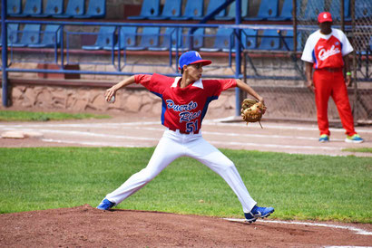 Noelia De Jesús abrió el juego por Puerto Rico / Foto por FBAPR