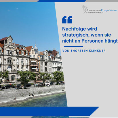 Unternehemensnachfolge wird strategisch wenn sie nicht an Personen hängt