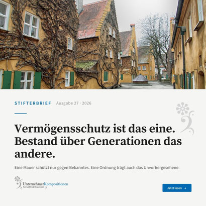 Vermögensschutz über Generationen