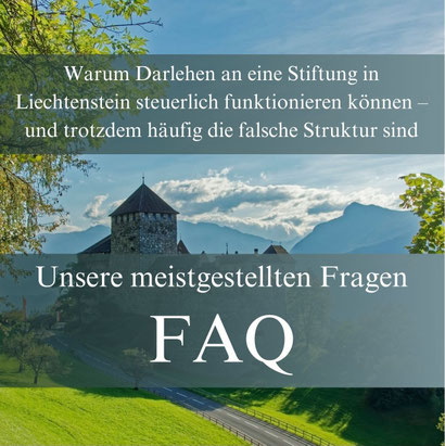 Darlehen an die Familienstiftung Liechtenstein 