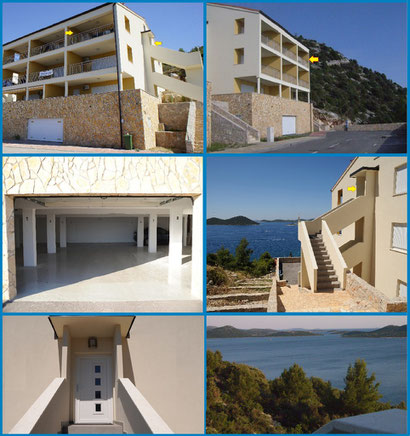 DeLuxe PENTHAUS PANORAMA*****: Gebäude, Garage, Privattreppe, Eingang