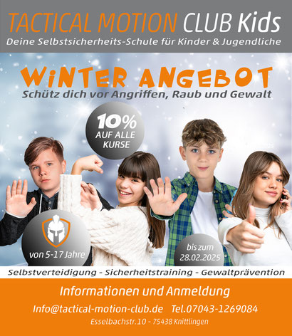 Sicherheitstraining und Selbstverteidigung für Jugendliche