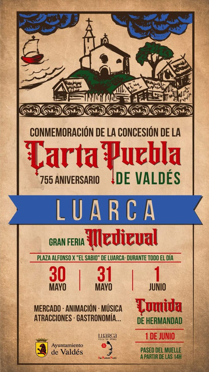 Feria Medieval de Luarca y Carta Puebla de Valdes