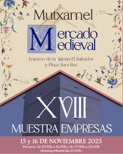 cuando es, horarios y programa completo del mercado medieval