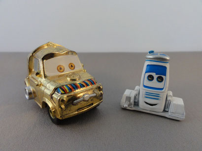 Guido as R2-D2 and Luigi as C3PO