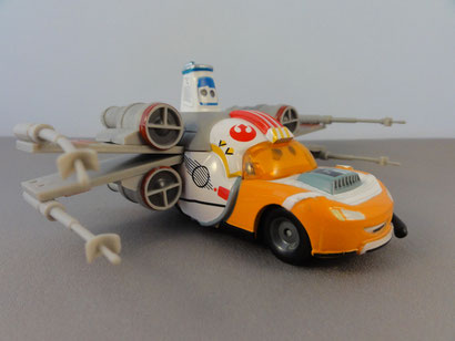 Lightning McQueen as Batlle Luke Skywalker