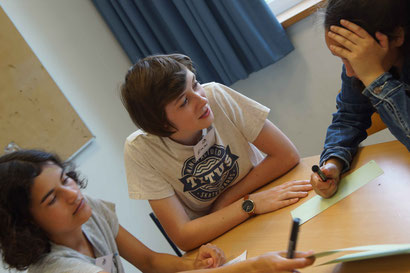 Diskussionen über eigene Ideen