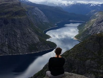 In der Nähe der Trolltunga, September 2017