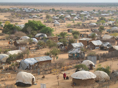 Camp Ifo 2 im Flüchtlingslager Dadaab in Kenia