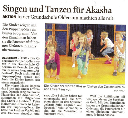 Ostfriesen-Zeitung v. 6.08.2014