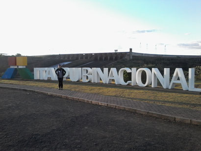  Itaipu Site - Paraguay and Brazil