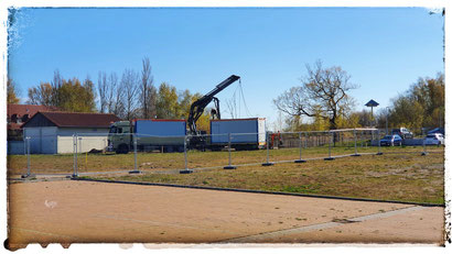 20.04.2020 "Einzug" der Bauleitung