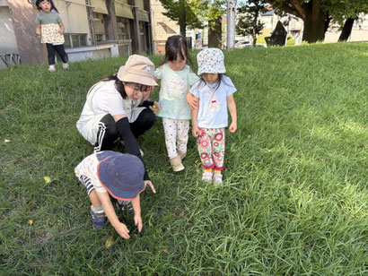 ぴょんぴょんしてる!