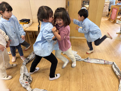まけないぞ〜!