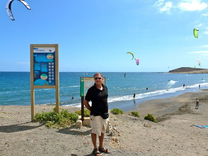 Bild: Am Strand von El Médano