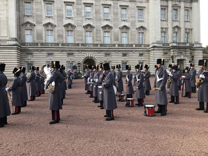 Wachablösung am Buckingham Palast