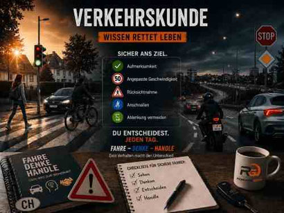 Verkehrskundeunterricht VKU bei der Fahrschule Romano Götz in Chur
