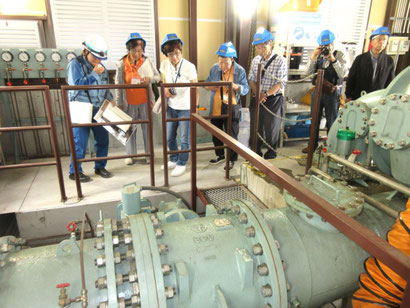 家康公用水発電所で発電された電気は、静岡銀行の9店舗で使用されています