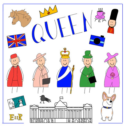 Mein Sketchnotes ABC - Q wie Queen