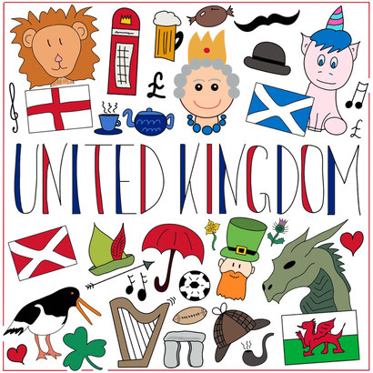 Mein Sketchnotes ABC - U wie United Kingdom