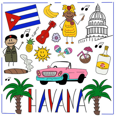 Mein Sketchnotes Reise ABC - H wie Havanna