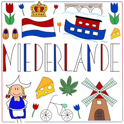 Mein Sketchnotes Reise ABC - N wie Niederlande