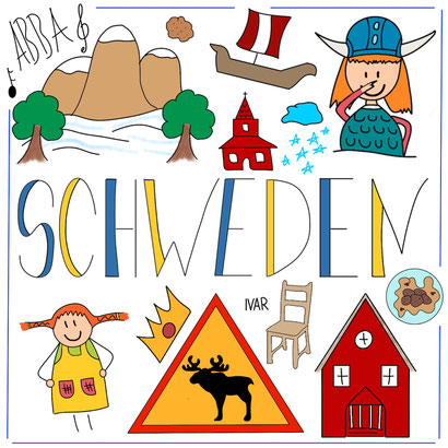 Mein Sketchnotes ABC - S wie Schweden