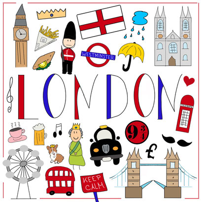 Mein Sketchnotes Reise ABC - L wie London