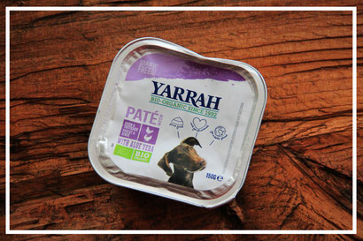 Paté mit Huhn, Truthahn und Aloe Vera von Yarrah