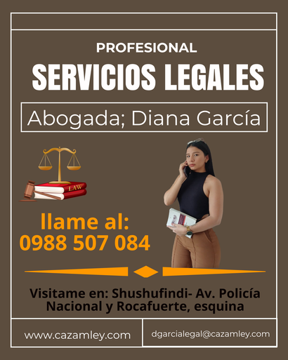 Abogada, Diana García Ibarra, en Shushufindi