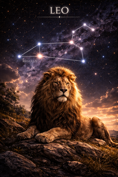 Un Lion sous sa constellation