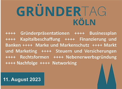 Volles Programm beim Gründertag Köln 2023 