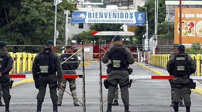 Border patrols on the Colombian/Venezuelan border