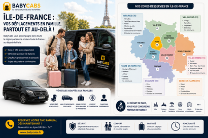 taxi familial Paris