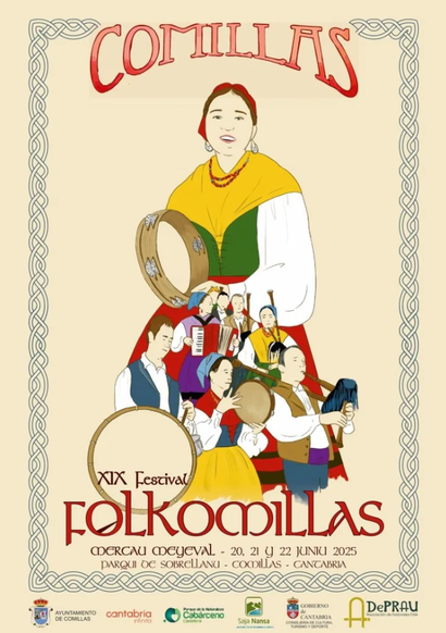 Folkomillas y Mercado Medieval en Comillas