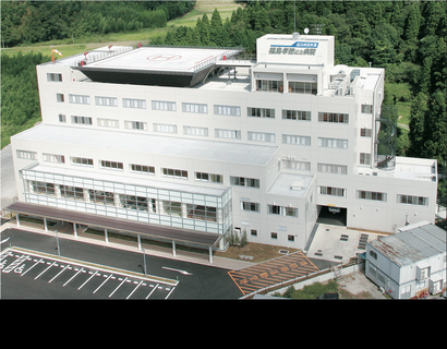 福島孝徳記念病院　建物　全体　写真