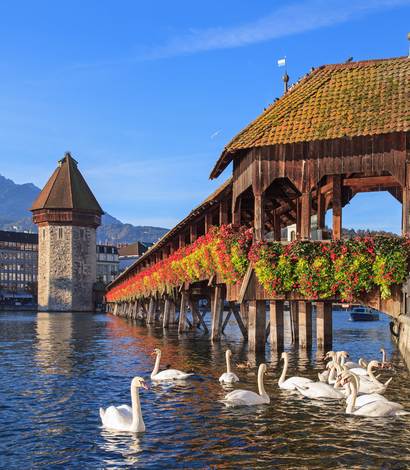 Bild: Kapellbrücke Luzern