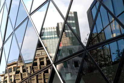 Detail am Wolkenkratzer The Gherkin © Matthias Pätzold