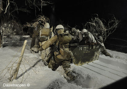 Foto: een van de diorama's in het National Museum of military history