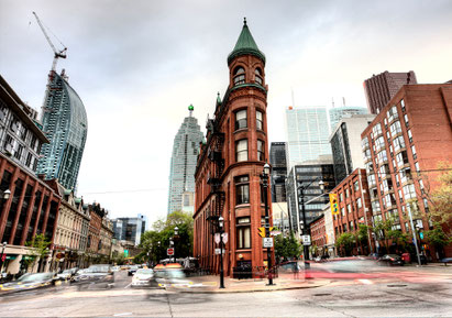 Flat Iron Building Toronto