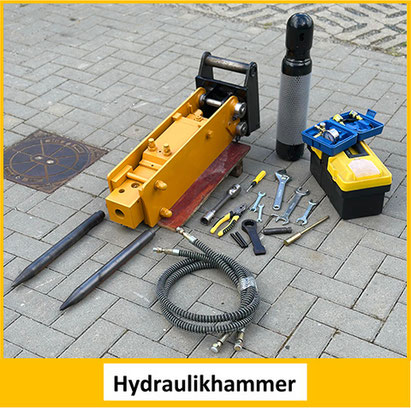 Hydraulikhammer für Minibagger