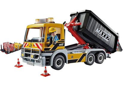 Besonderheiten: Dieses Playmobil Set (Art.-Nr. 70444) enthält einen robusten LKW mit Wechselaufbau. Der LKW überzeugt durch seine detailgetreue Verarbeitung und vielseitigen Einsatzmöglichkeiten dank des abnehmbaren Aufbaus.