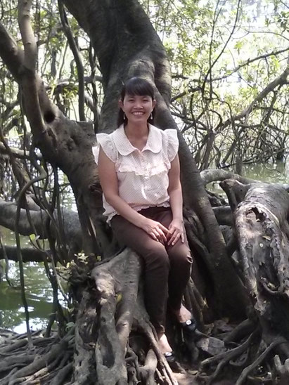 Luong at Hoan Kiem Lake