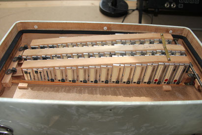 changer les peaux dans un accordeon